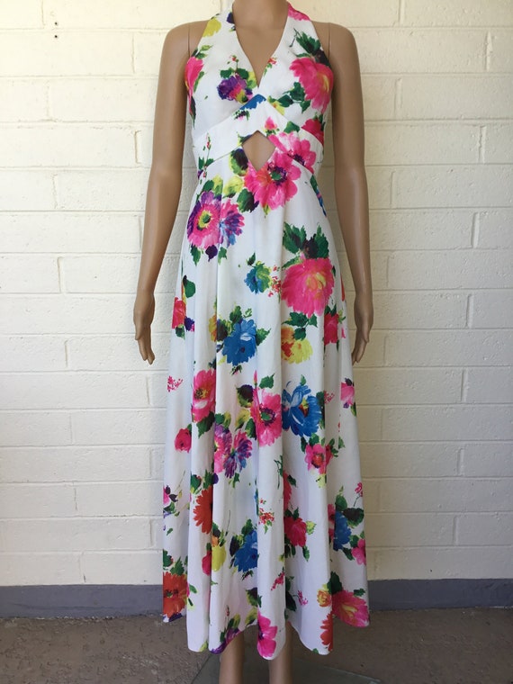 1970s Harzfelds polyester dress