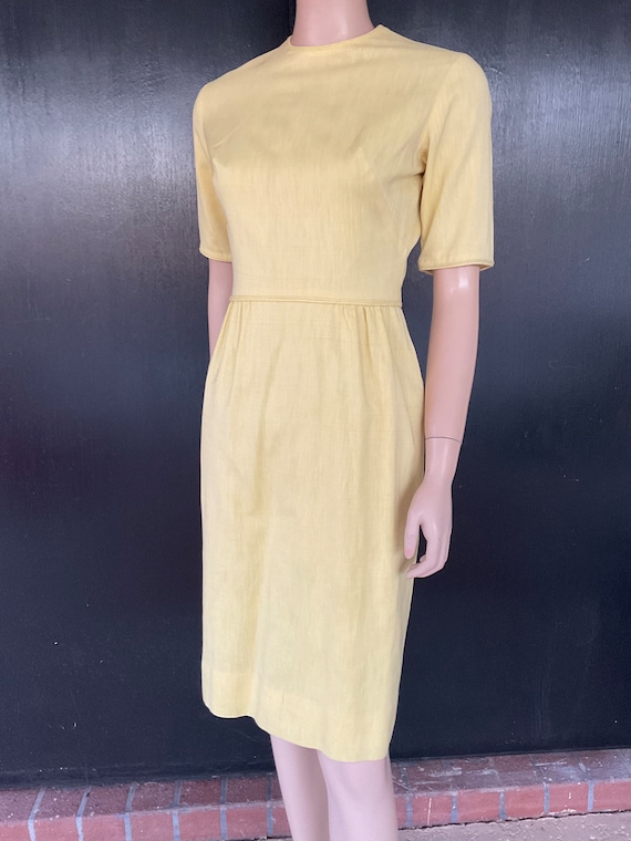 1960s yellow Pixie dress - image 1