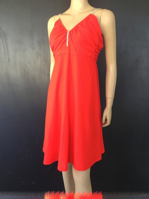 1970s Lilli Diamond pink dress