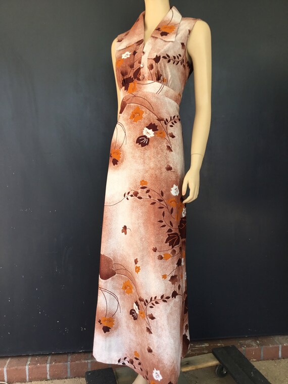 1970s Tropicana Hawaii maxi dress