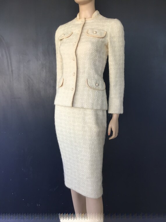 Vintage Abe Schrader Sakowitz two piece dress walk