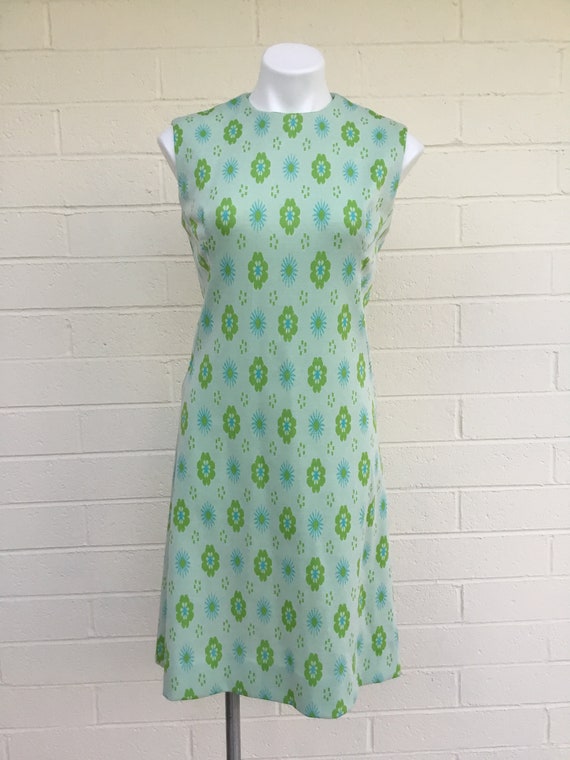 1970s polyester dress