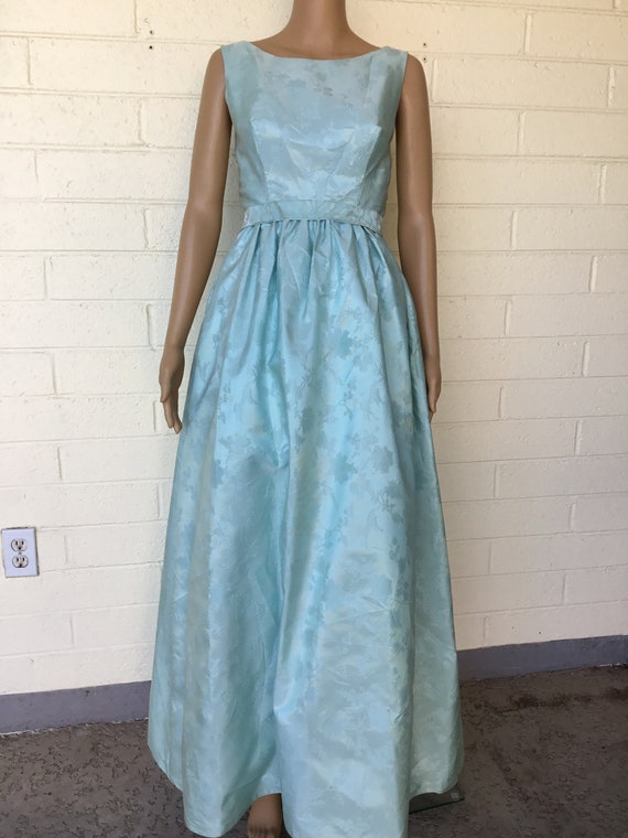 1960s formal gown