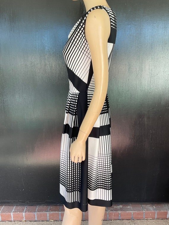 1970s white and black Bleeker Street  dress - image 2