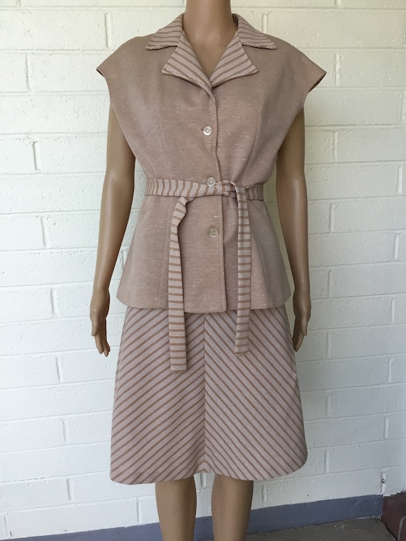 1970s two piece dress