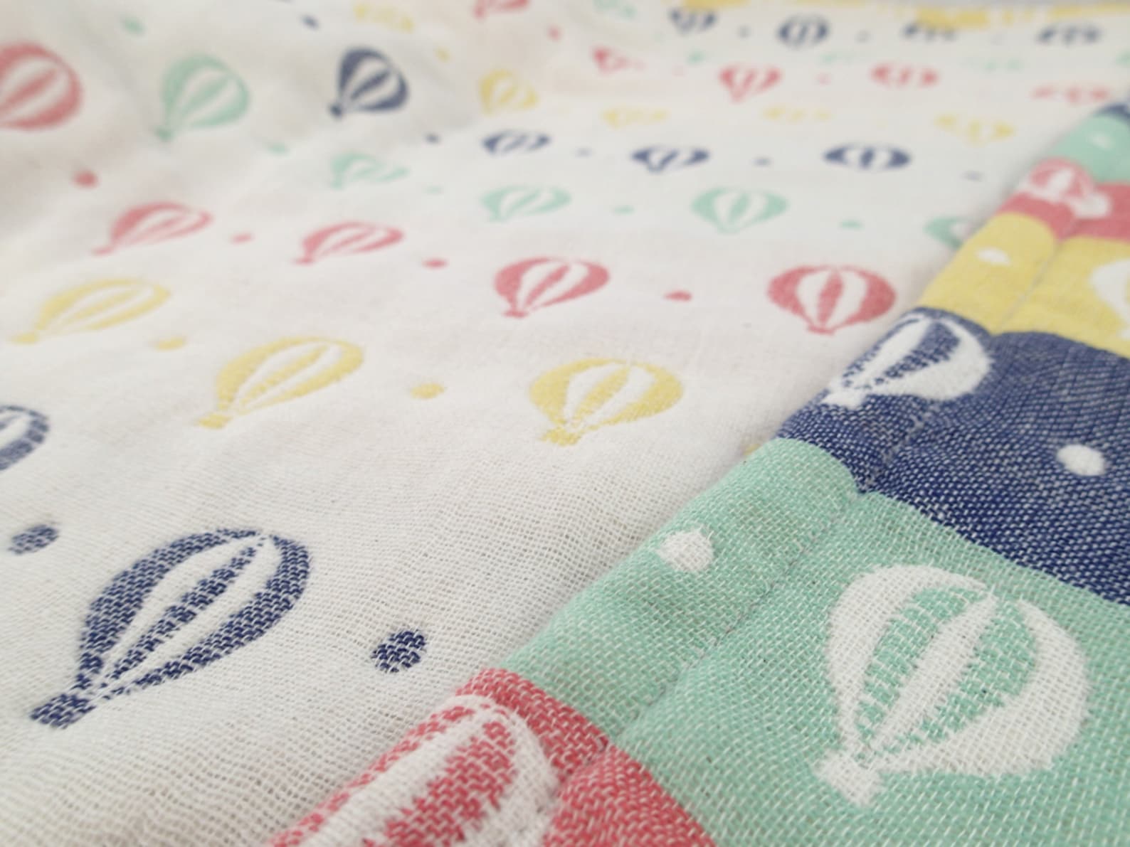 Multicolour Balloon Baby Blanket Etsy