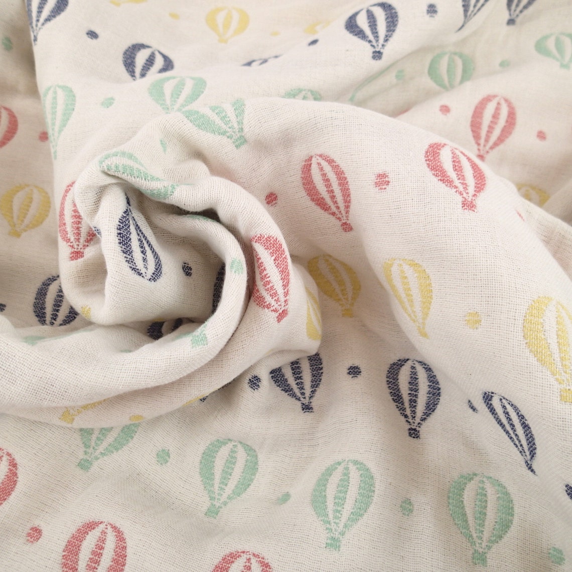 Multicolour Balloon Baby Blanket Etsy