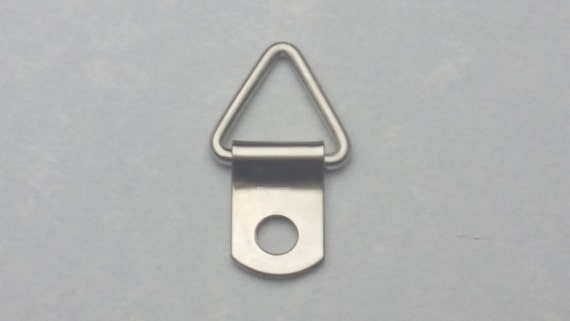 1 18 Triangle D Ring Strap Hanger For Picture And Canvas Hanging Including Screws Free Shipping Sold In Packs Of 25 50 100