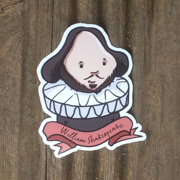 William Shakespeare Sticker