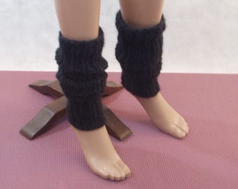 Alpaca/Nylon/Merino Wool Bulky Ribbed Leg Warmers