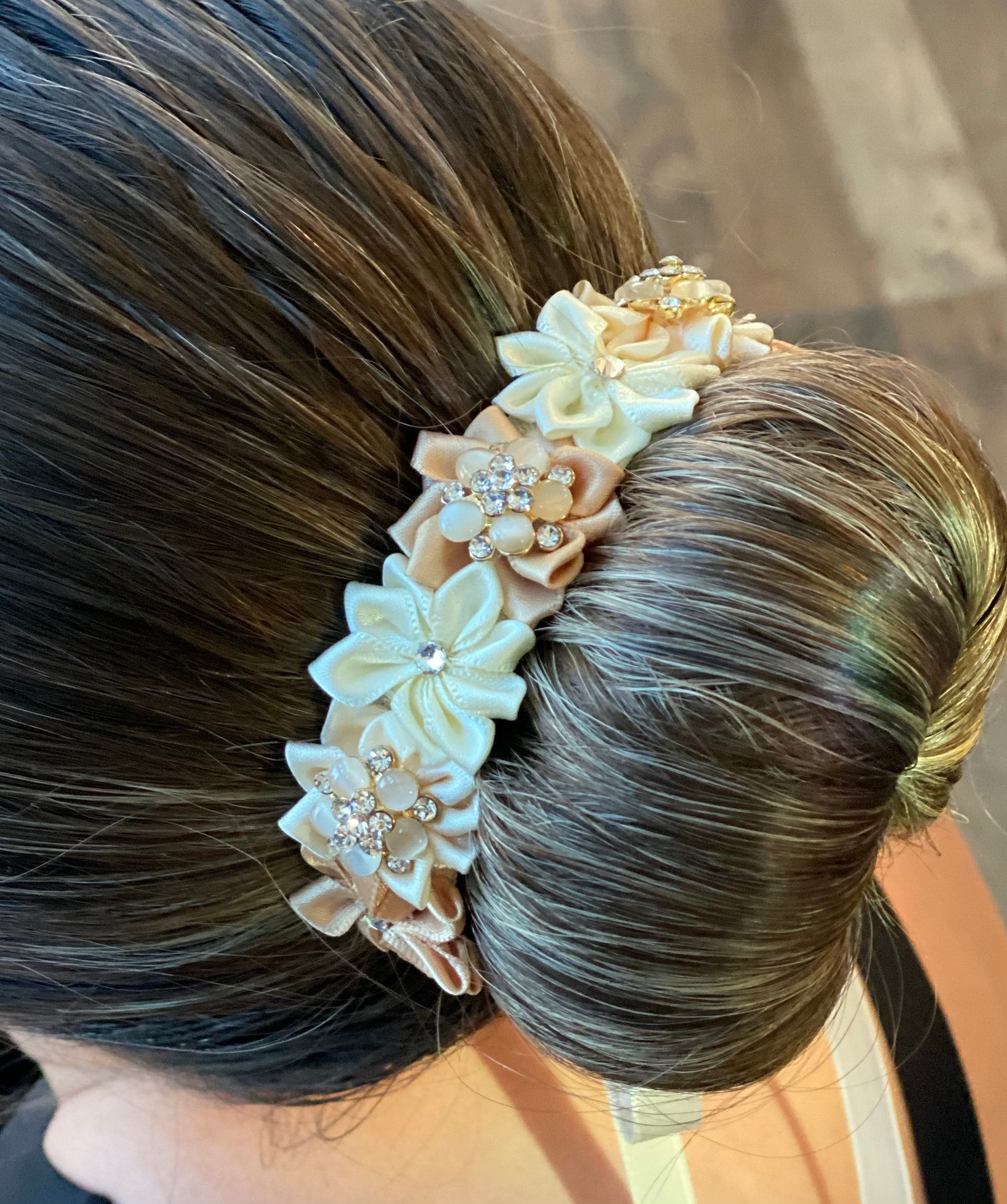 Grey Bun Hair - Etsy Grey Bun Hair - Etsy