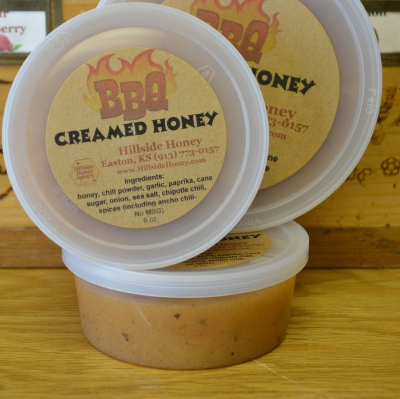 Raspberry Raw Creamed Honey 6 Oz. With Organic Freezedried Etsy UK