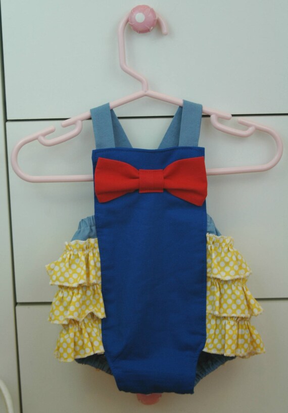 snow white romper