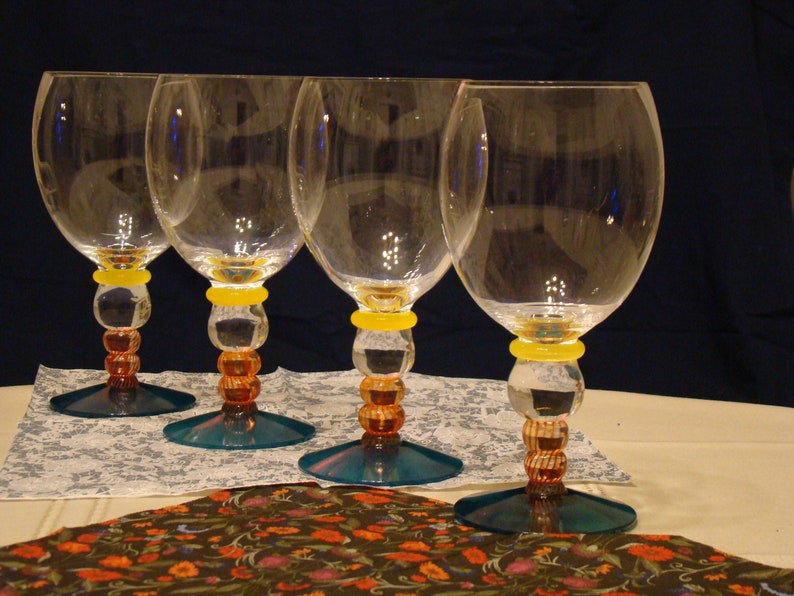 Kosta Boda Set of 4 Wine GlassesWINE GOBLET Etsy