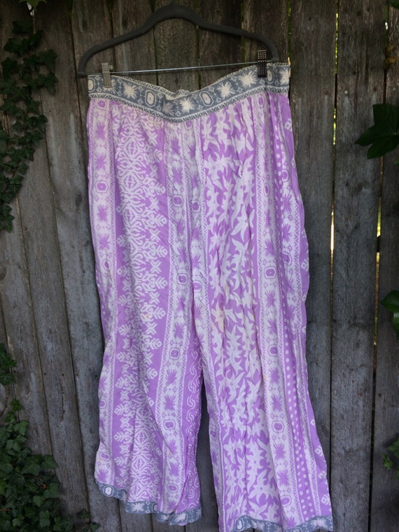 OOAK WeBeBop Flowing elastic waist pants