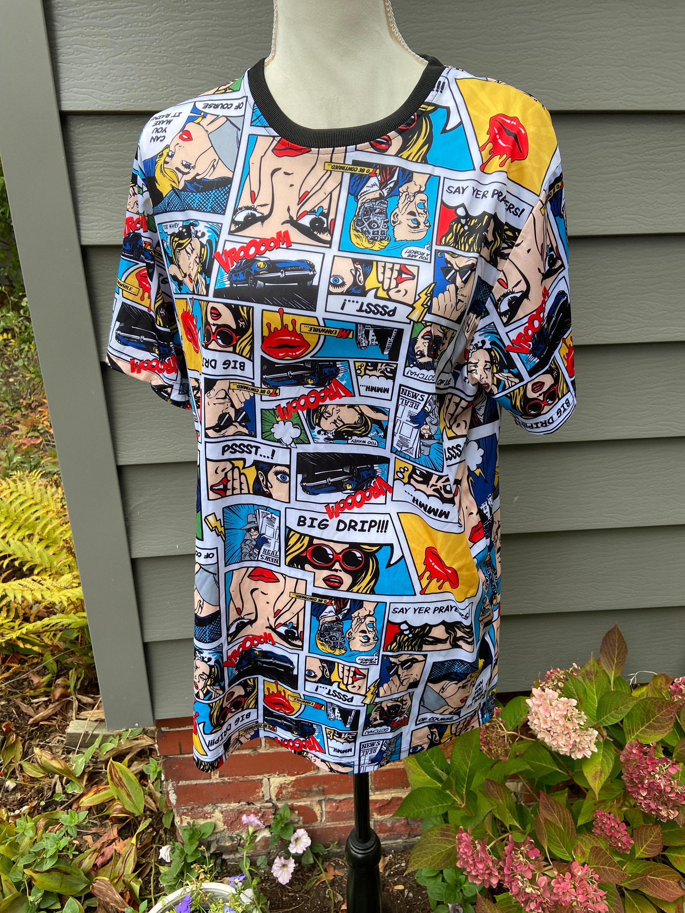 Oh Snap by Drill Clothing Comic Book Shirt