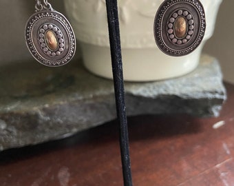 Vintage Metal Earrings