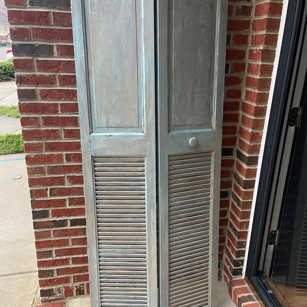 Louvered Shutters Etsy