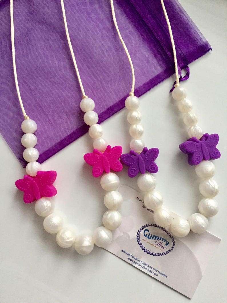 silicone chew necklace