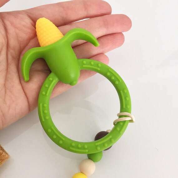 corn teething toy