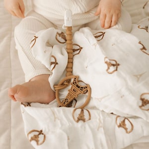 Paris Babydecke | Eiffelturm Swaddle, Französische Kinderzimmer Thema
