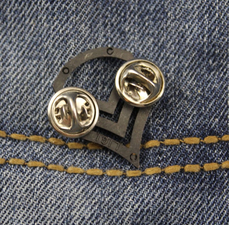 Brooch Coat Hooks 50s 60s 70s 80s 90s Jewelry Enamel Pin VINTAGE PIMP with PINS Lapel Pins Patches Buttons -