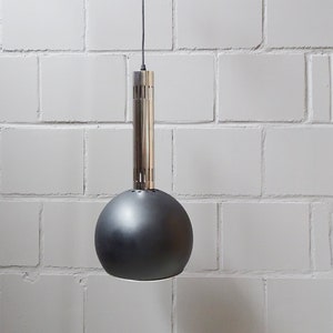 Vintage hanging lamp, spherical pendant light, mid century spot hanging lamp