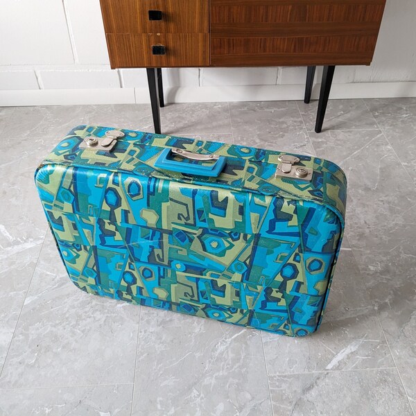 Vintage Koffer, Hartschalenkoffer,  Luggage Reisekoffer