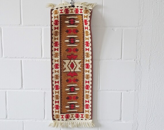 Table runner with ethno pattern