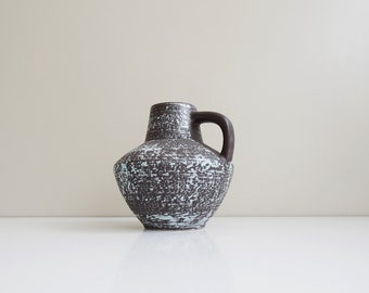 Vase von Strehla Keramik - handgemachte DDR Keramik