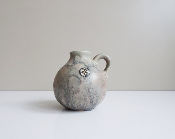 Ruscha Art Vase with marble glaze