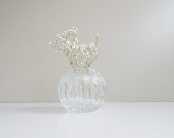 Vase aus Kristallglas von Nachtmann, Kugelvase aus Bleikristall