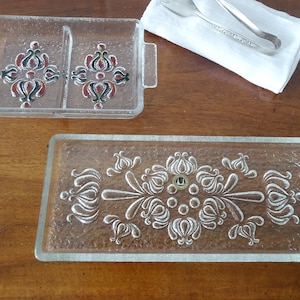Vintage serving plates by Walther Glas, set of 2