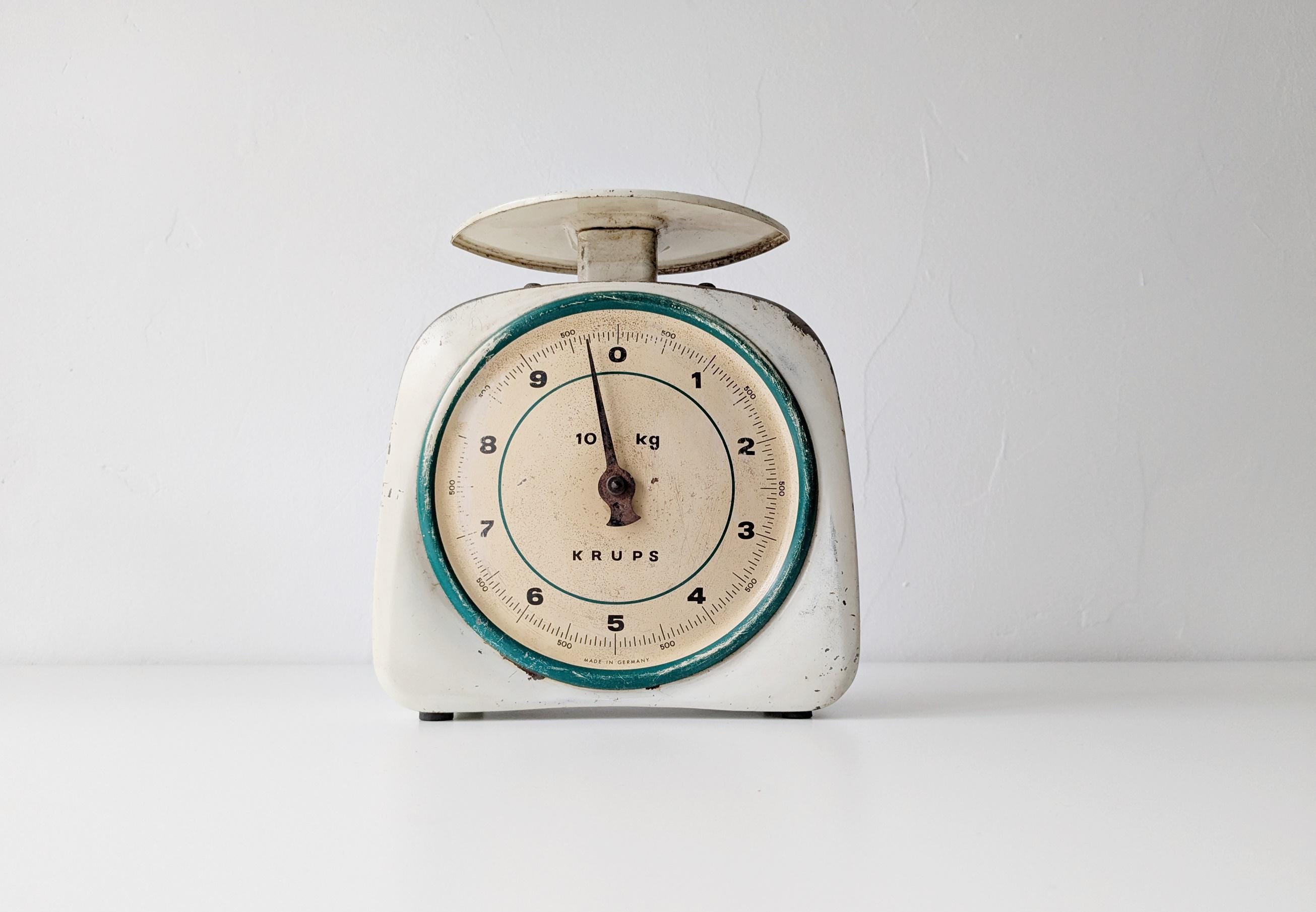 最終価格　アンティーク　KRUPS キッチンスケール　ドイツ Vintage krups scale - Etsy 日本