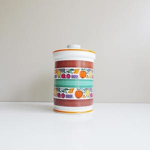 large storage jar, Schirnding porcelain, vintage rum pot, kitchen storage