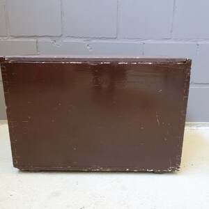 Cofre de madera primitivo con tapa extraíble banco con | Etsy