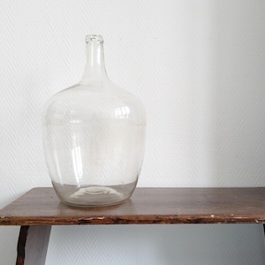 Demijohn Flasche, Glasballon hellgrün, Gärflasche 20 Liter