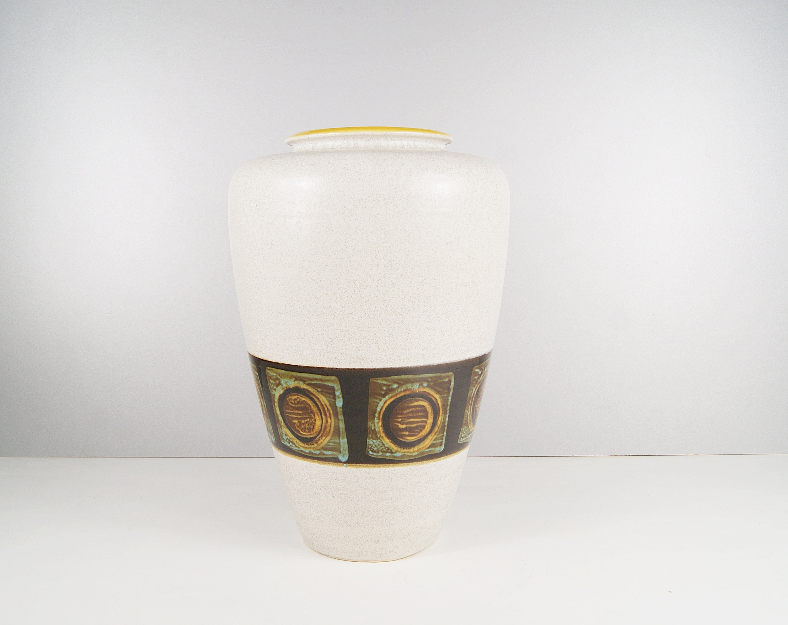 Floor Vase By Dumler Breiden Large Ceramic Vase Grey