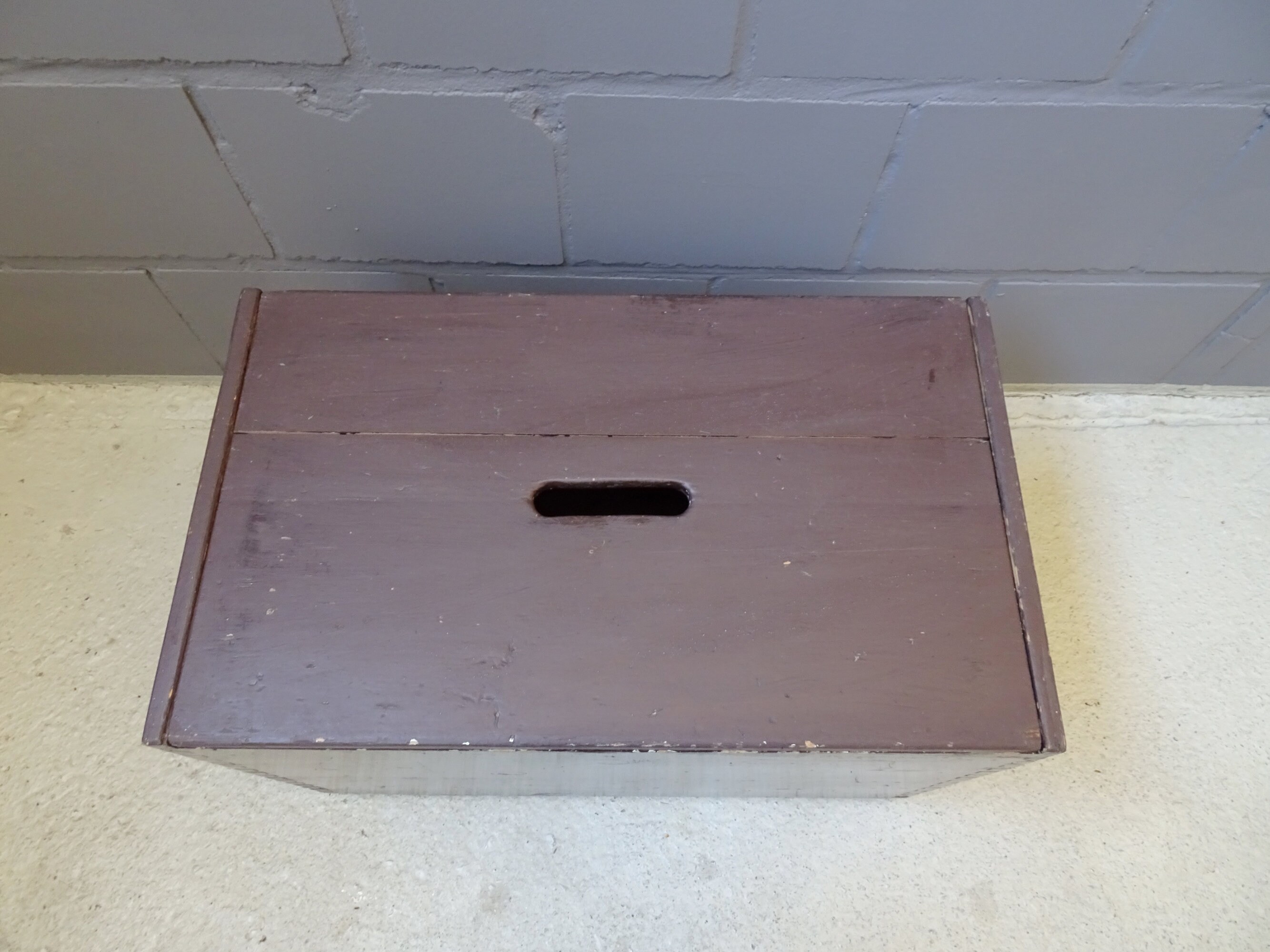 Cofre de madera primitivo con tapa extraíble banco con | Etsy