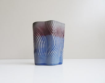 Rosenthal vase, Johann Van Loon, wave-shaped vase