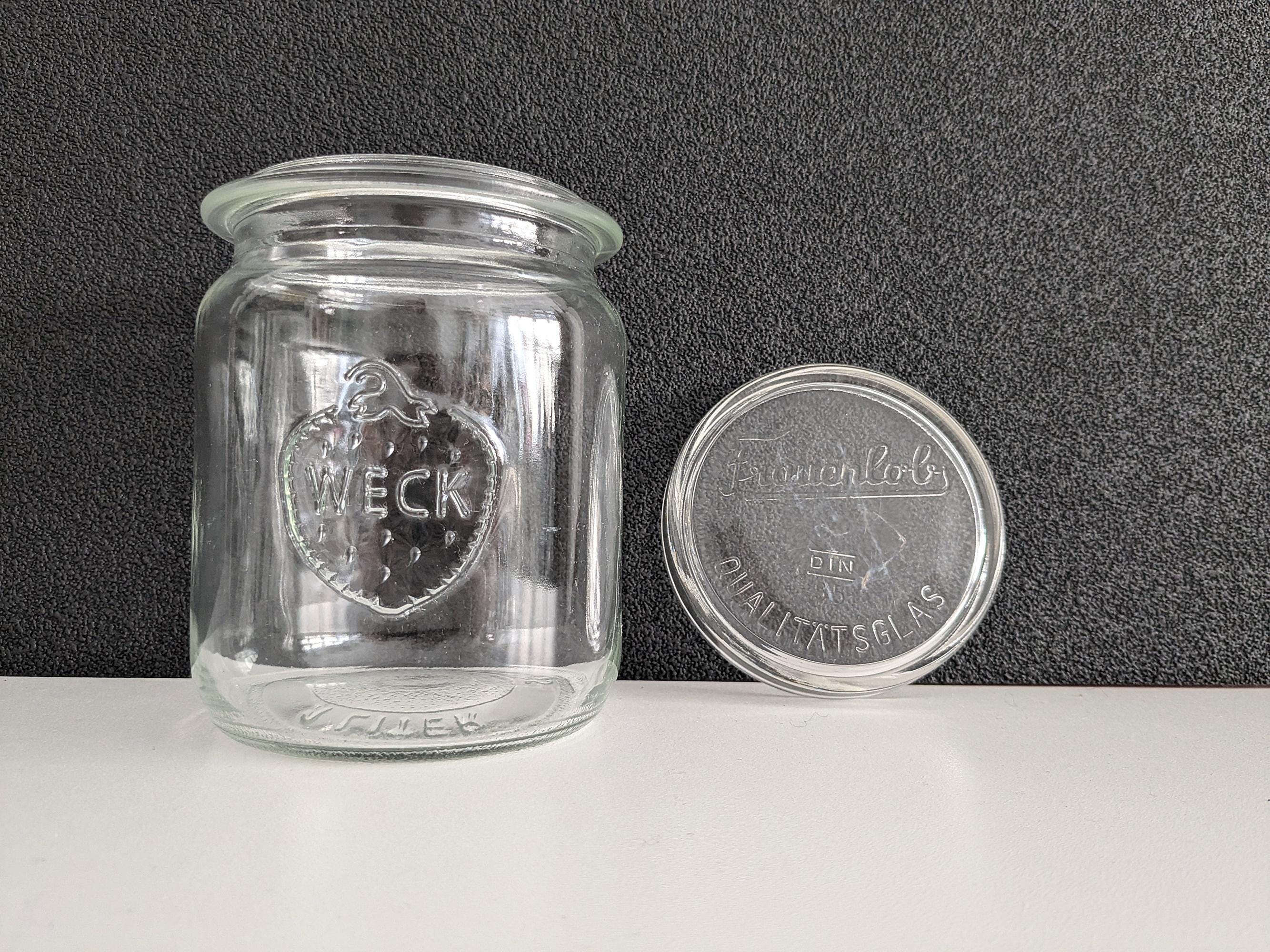 Vintage Einmachgläser mit Deckel – alte Weckgläser zur Aufbewahrung & Deko