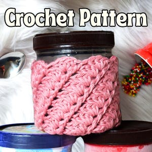Ice Cream Pint Cozy - CROCHET PATTERN