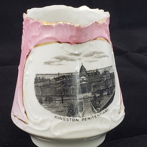 Vintage Kingston Penitentiary Souvenir Creamer – 1890s