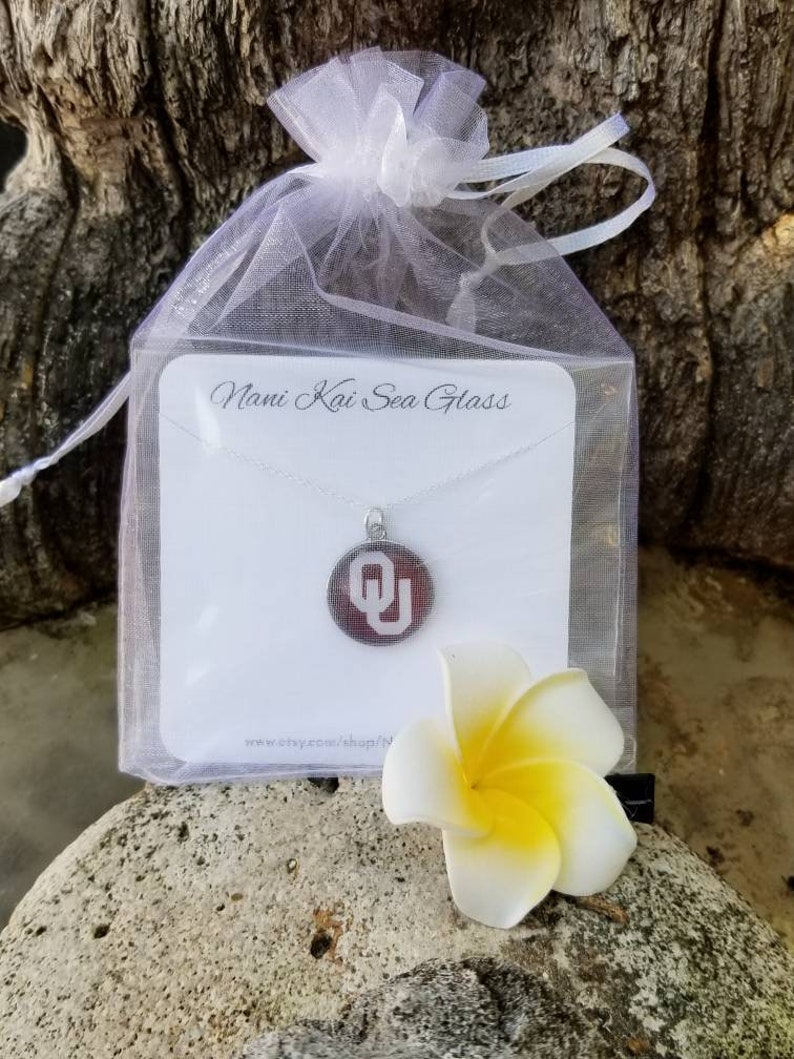 free shipping ncaa jewelry university jewelry Oklahoma Sooners Necklace