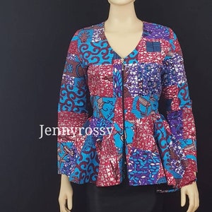 Double Face Peplum Jacket - Ready-to-Wear 1ABS4G