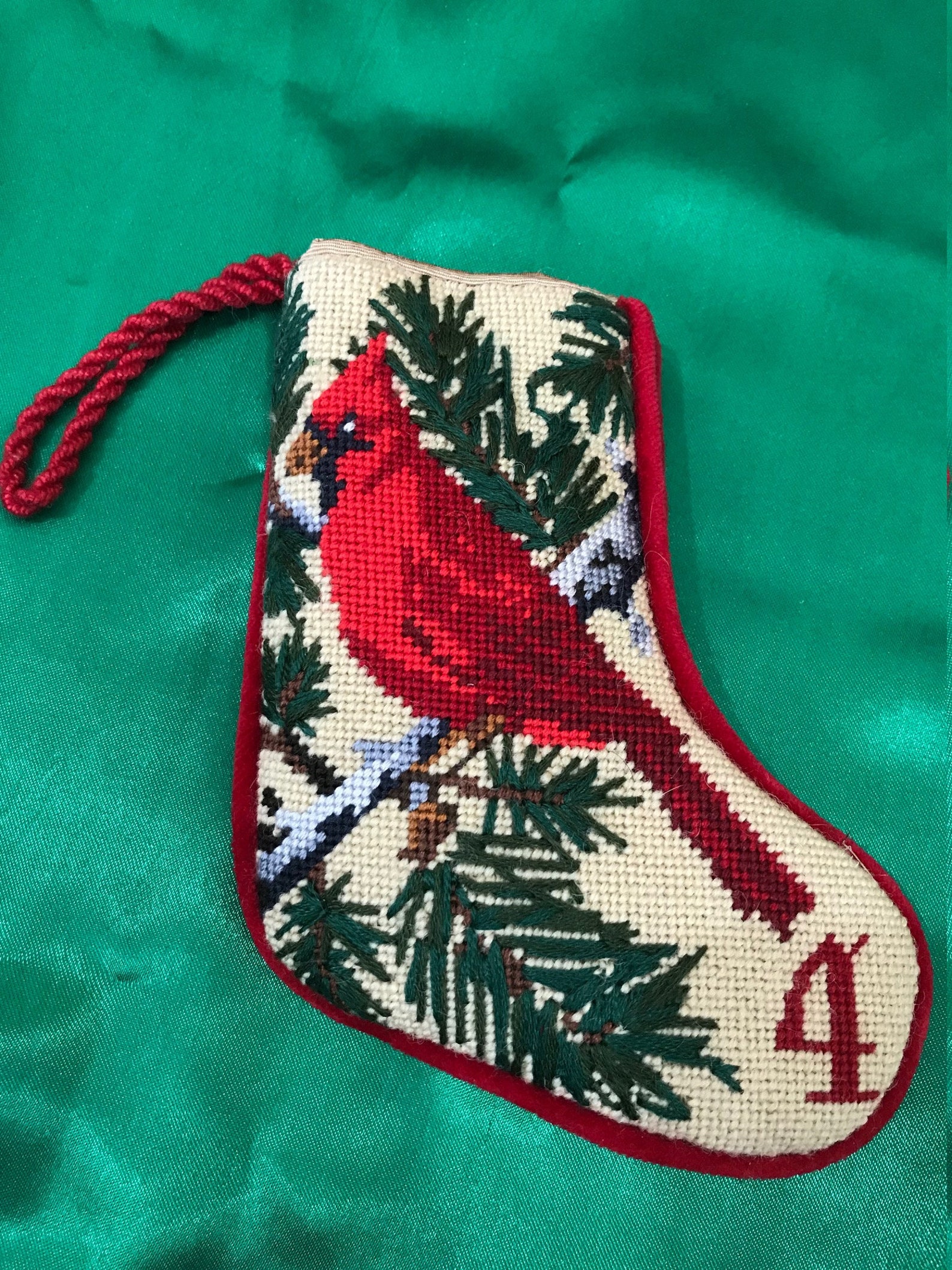 Needlepoint Twelve Days of Christmas MiniStockings Etsy