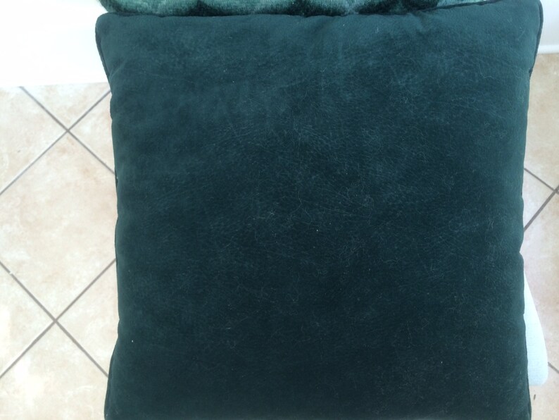 Hunter Green Bargello Pillow Etsy