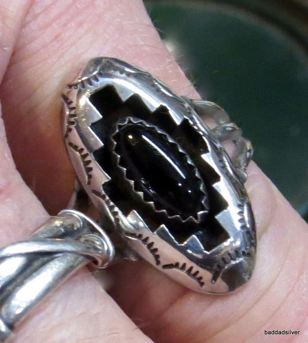 Beautiful, Vintage, Navajo Shadow Box Ring, Size 6.5 - Etsy