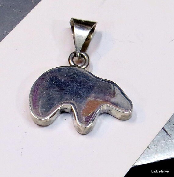 Fun and Flashy, Medium sized, Solid Sterling Silv… - image 5