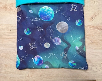 Galaxy Print Snuggle Sack for Small Animals